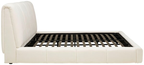 ČALOUNĚNÁ POSTEL, 180/200 cm, bílá Livetastic - Online Only postele, Online Only