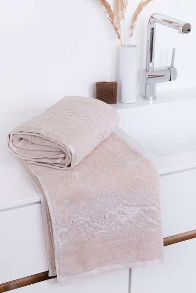 Ručník Lumina Beige Béžová 100% bavlna 30/50