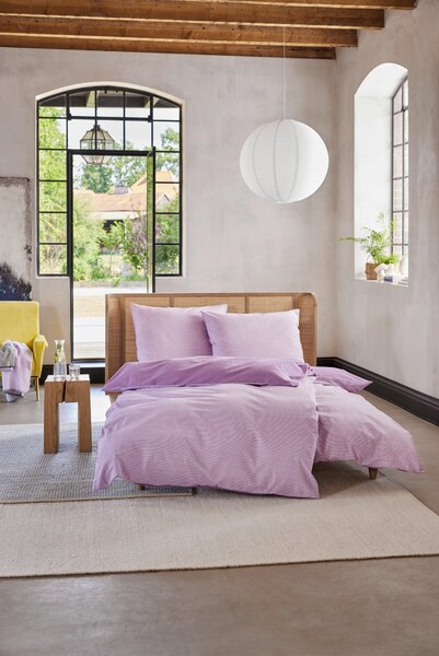 OBOUSTRANNÉ POVLEČENÍ, krep, fialová, růžová, šeříková, 135/200 cm Esprit - Online Only povlečení, Online Only
