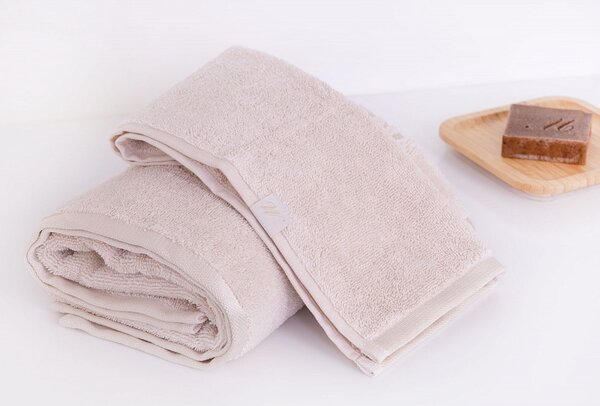 Ručník Lumina Beige Béžová 100% bavlna 30/50