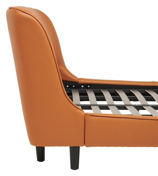 ČALOUNĚNÁ POSTEL, 180/200 cm, hnědá Livetastic - Online Only postele, Online Only