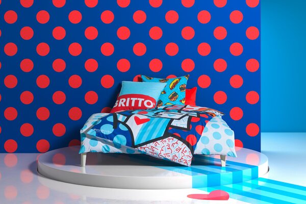 OBOUSTRANNÉ POVLEČENÍ, renforcé, vícebarevná, 135/200 cm BRITTO - Online Only povlečení, Online Only