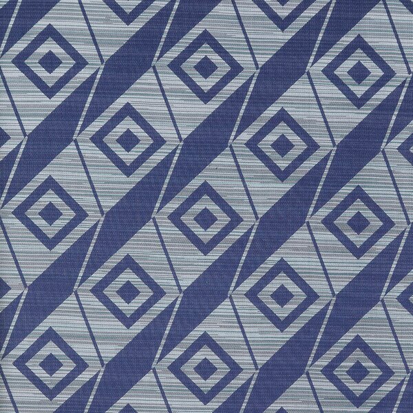 Metráž Veba ABC APOLLO Čtverce v diagonále modro-šedá Velikost: vzorek A4