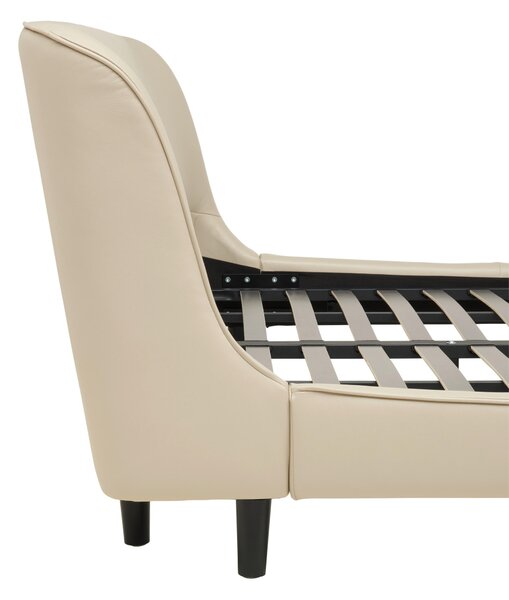 ČALOUNĚNÁ POSTEL, 180/200 cm, béžová Livetastic - Online Only postele, Online Only
