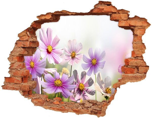 Samolepící díra na stěnu Květiny na louce nd-c-50039707