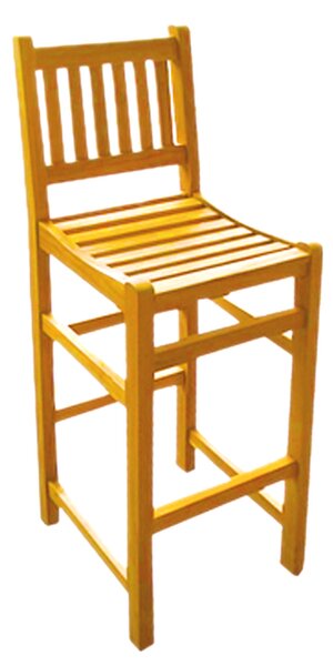 Linder Exclusiv NC88 Zahradní barová židle přírodní