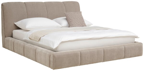 ČALOUNĚNÁ POSTEL, 180/200 cm, béžová Livetastic - Online Only postele, Online Only