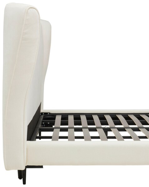 ČALOUNĚNÁ POSTEL, 180/200 cm, bílá Livetastic - Online Only postele, Online Only