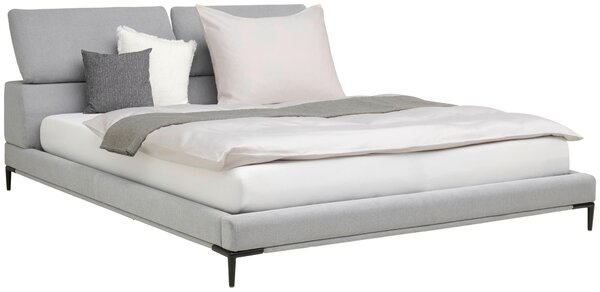 ČALOUNĚNÁ POSTEL, 180/200 cm, šedá Livetastic - Online Only postele, Online Only