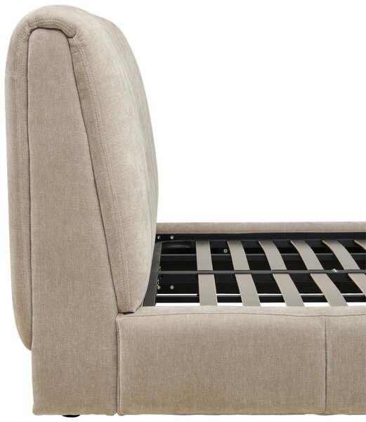 ČALOUNĚNÁ POSTEL, 180/200 cm, béžová Livetastic - Online Only postele, Online Only
