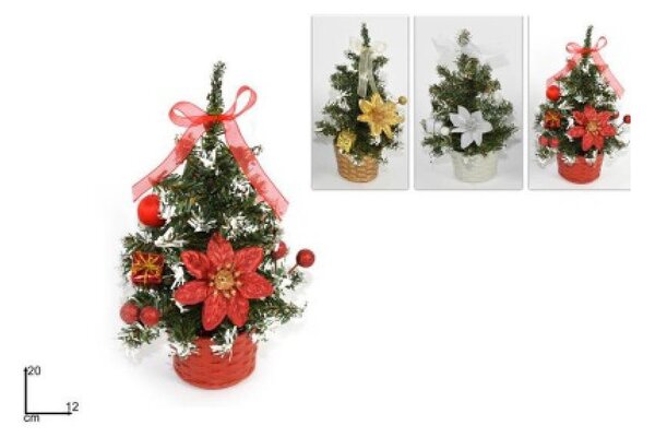 PROHOME - Stromek vánoční 20cm různé druhy