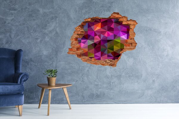 Díra 3D fototapeta nálepka Abstrakce vlny nd-c-52249720