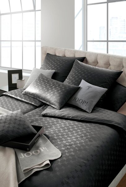 POVLEČENÍ, makosatén, černá, 135/200 cm Joop! - Online Only povlečení, Online Only
