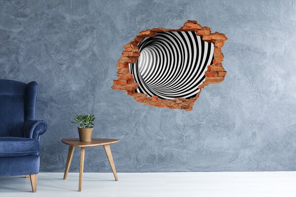 Díra 3D fototapeta nálepka Tunel 3D nd-c-54311506