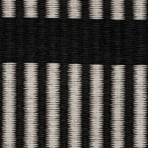 Koberec Cut Stripe: Šedo-černá 80x140 cm