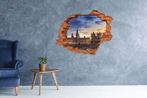 Fototapeta díra na zeď 3D Big Ben Londýn nd-c-55189515