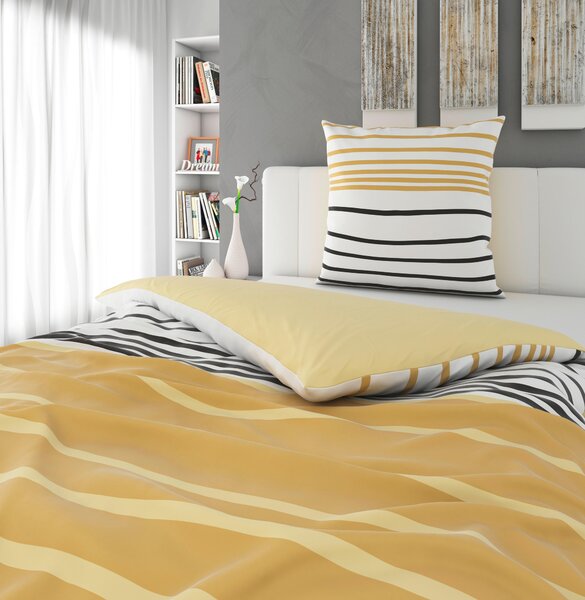 OBOUSTRANNÉ POVLEČENÍ, žlutá, 135/200 cm Esposa - Online Only povlečení, Online Only