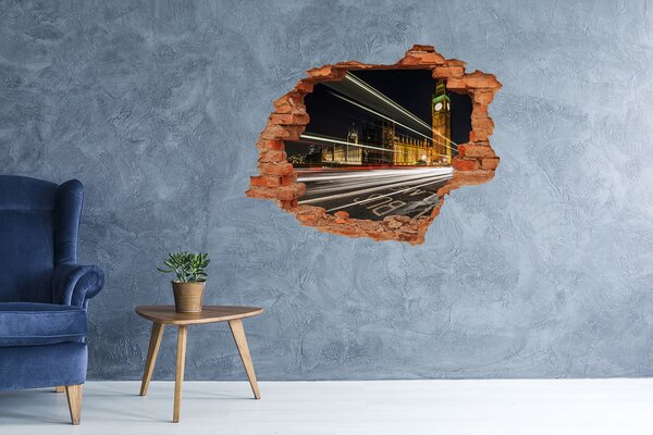 Fototapeta díra na zeď 3D Big Ben Londýn nd-c-58039740
