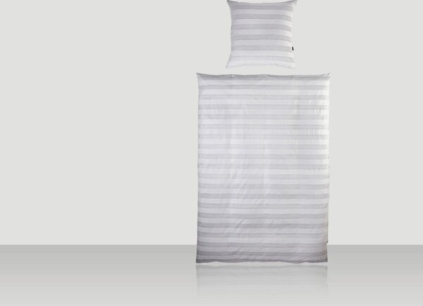 POVLEČENÍ, satén, barvy stříbra, 135/200 cm Novel - Online Only povlečení, Online Only