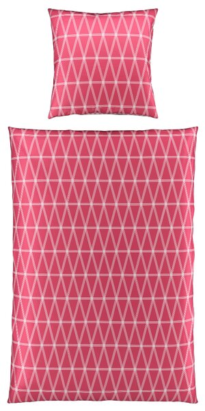 OBOUSTRANNÉ POVLEČENÍ, satén, pink, 135/200 cm Novel - Online Only povlečení, Online Only