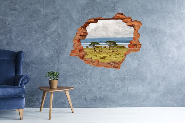 Nálepka fototapeta 3D výhled Jezero Naivasha nd-c-60219348