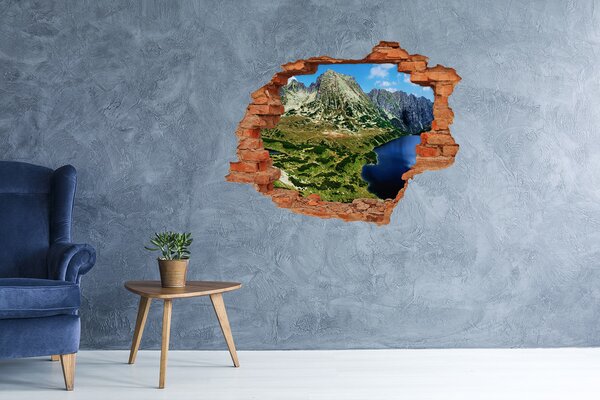 Nálepka fototapeta 3D výhled Údolí v horách nd-c-61140876