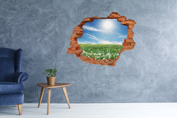 Nálepka fototapeta 3D výhled beton Louka nd-c-6089070