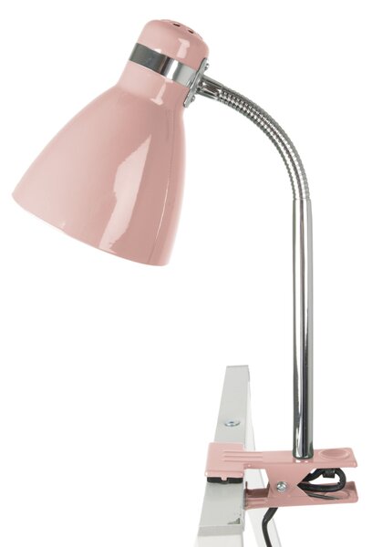 LEITMOTIV Lampa s klipem růžová ∅ 11,5 × 34 cm