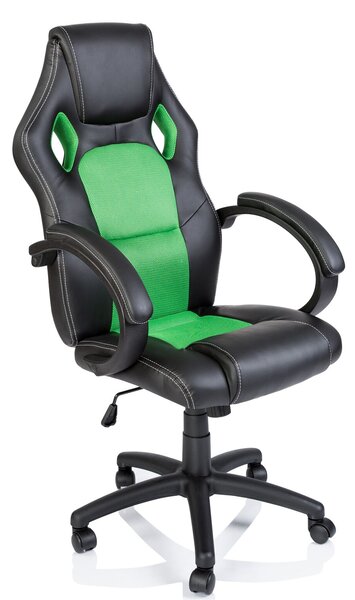 Tresko Herní židle Racing Black - Green