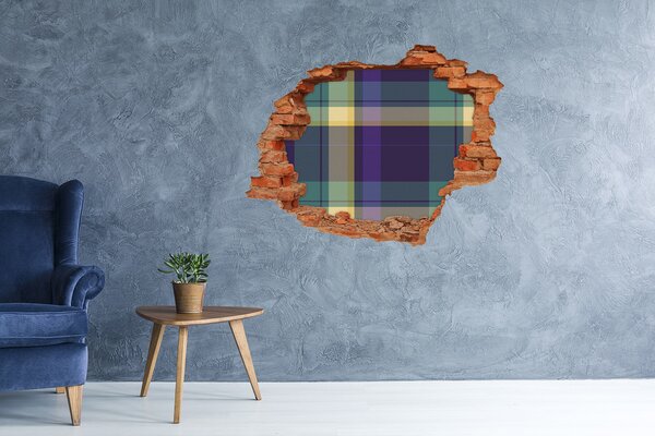 Díra 3D fototapeta nálepka Mříž textura nd-c-61555599