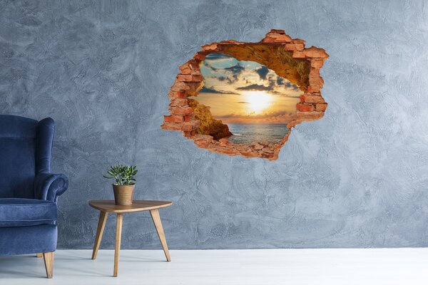 Nálepka fototapeta 3D výhled Mořská jeskyně nd-c-62368533