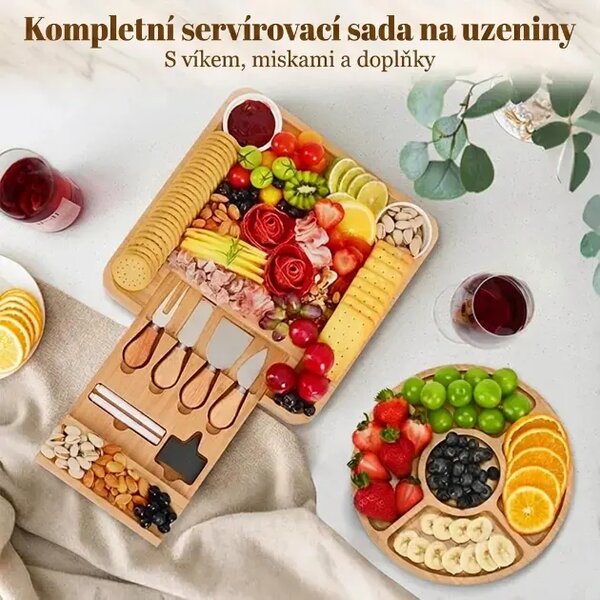 Plattera™ Sada Na Sýry A Uzeniny