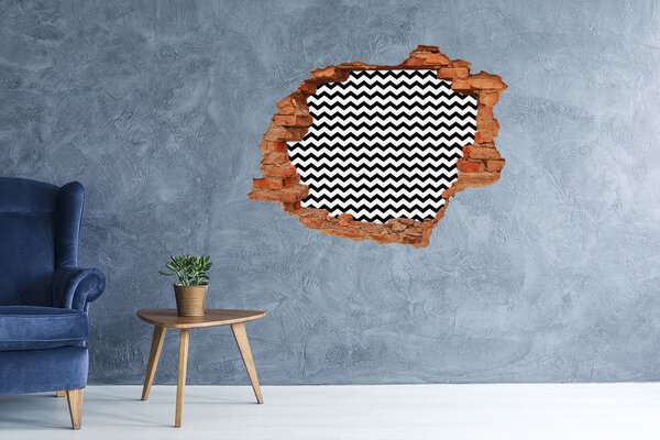 Díra 3D fototapeta nálepka Klikatiny nd-c-63088042