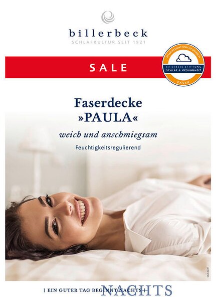 CELOROČNÍ PŘIKRÝVKA, 135/200 cm, polyester Billerbeck - Přikrývky, Online Only