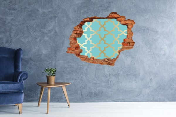 Díra 3D fototapeta nálepka Arabský vzor nd-c-64152254