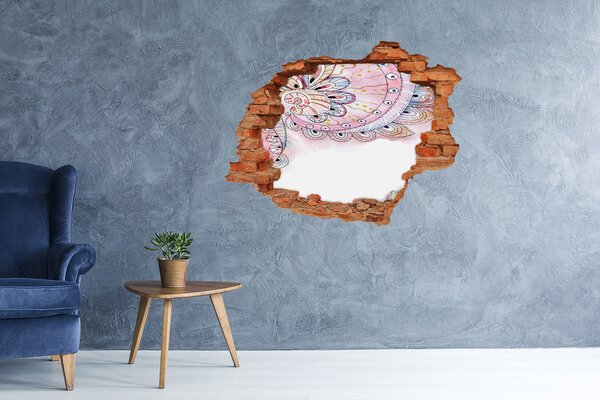 Díra 3D fototapeta nálepka Abstraktní vzor nd-c-64431335