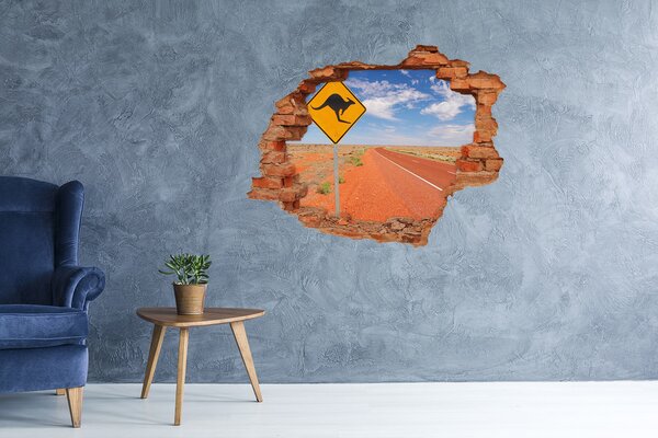 Nálepka fototapeta 3D na zeď Cesta v Austrálii nd-c-65364006