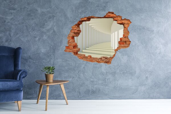 Fototapeta díra na zeď 3D nálepka Chodba nd-c-65321842