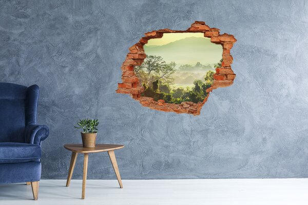 Nálepka fototapeta 3D výhled beton Prales nd-c-66007355