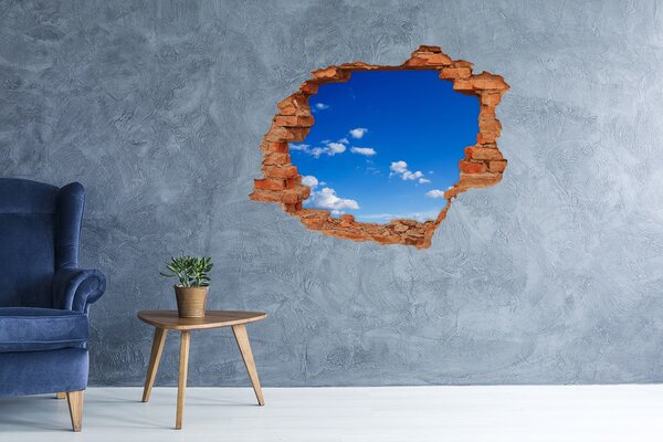 Nálepka fototapeta 3D výhled Mraky na nebi nd-c-67185277