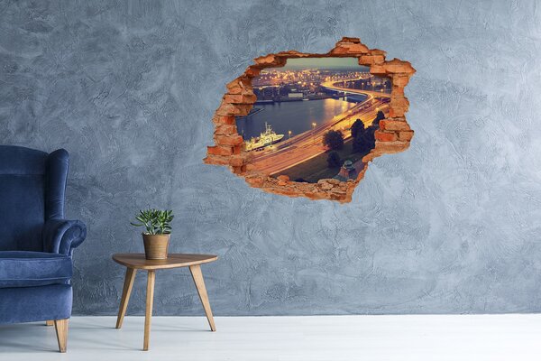 Fototapeta díra na zeď 3D Štětín Polsko nd-c-67200448