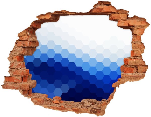 Díra 3D fototapeta nálepka Kvádry pozadí nd-c-67430549