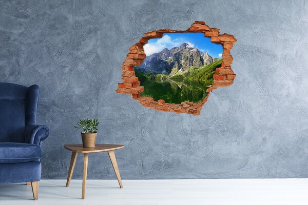 Nálepka fototapeta 3D Morské oko Tatry nd-c-67916838