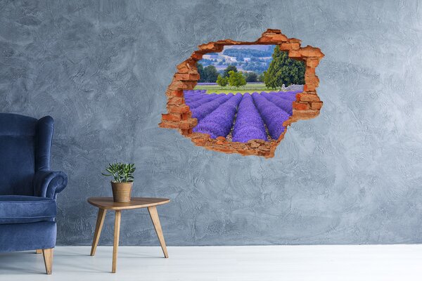 Nálepka fototapeta 3D výhled Pole levandule nd-c-68072283