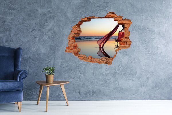 Fototapeta díra na zeď Tančící žena nd-c-68998963