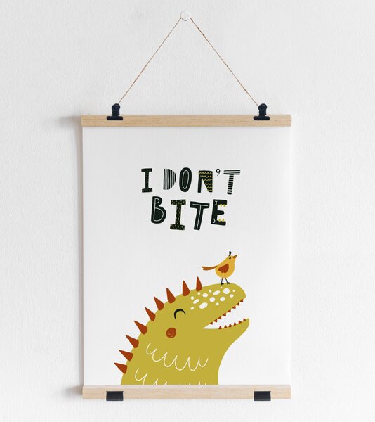 Plakát - Dino I Don't bite