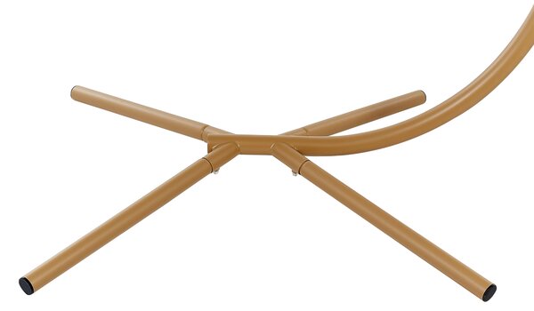 Závěsné křeslo se stojanem ARCO Kov Béžová