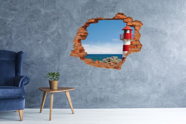 Nálepka fototapeta 3D výhled Maják nd-c-71231297