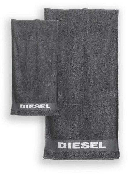 SADA RUČNÍKŮ A OSUŠEK, šedá Diesel - Sady ručníků, Online Only