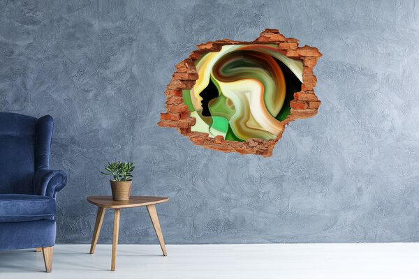 Díra 3D fototapeta nálepka Abstrakce nd-c-71414797